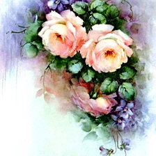 Схема вышивки «уголок 2»