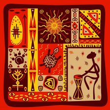 Схема вышивки «Африканские мотивы-2»