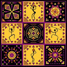 Схема вышивки «Этнический орнамент-1»