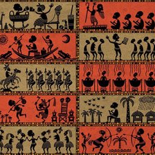 Схема вышивки «Мбвана Пушкин»