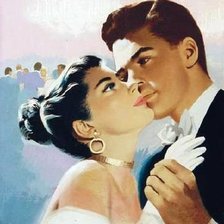 Схема вышивки «влюбленные»