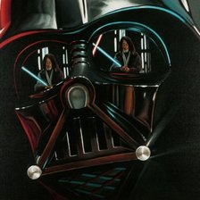 Схема вышивки «Дарт Вейдер»
