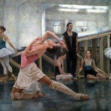 Схема вышивки «Балет»