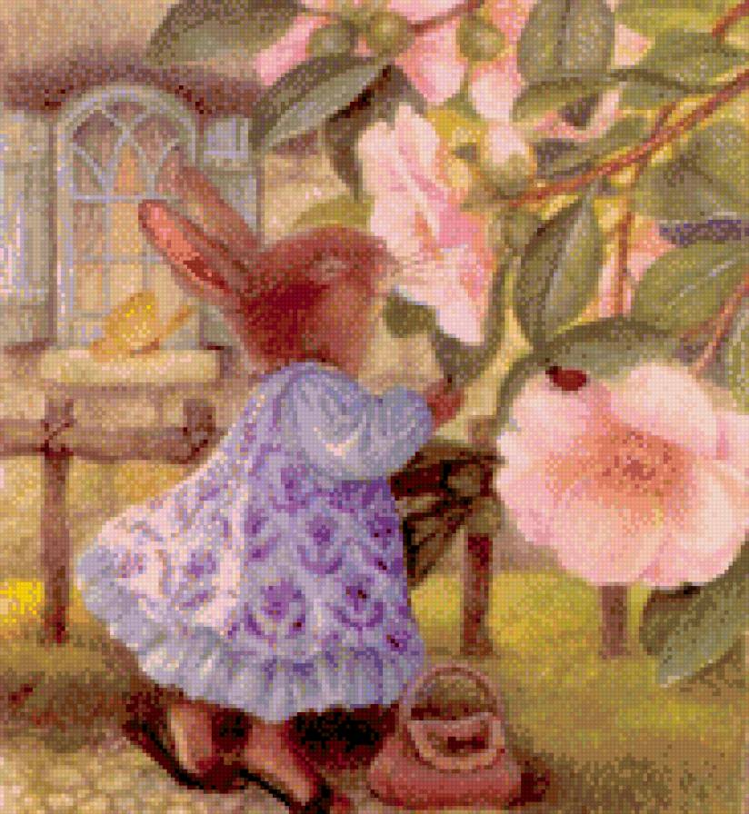 Аромат - цветы, зайка, аромат - предпросмотр