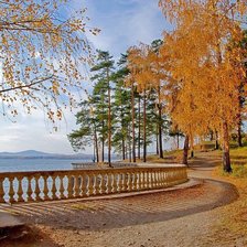 Схема вышивки «Осень побережья»