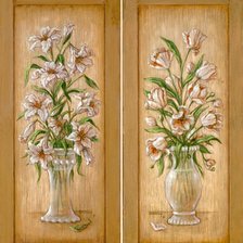 Схема вышивки «цветы»