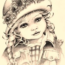 Схема вышивки «куколка»