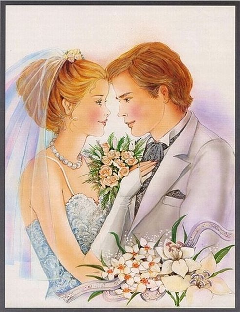 свадьба - пара, любовь - оригинал