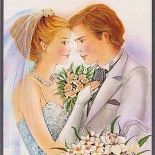 Схема вышивки «свадьба»