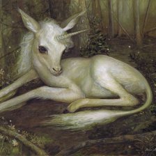 Схема вышивки «Маленький единорог»