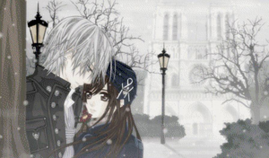 Рыцарь-вампир - аниме, пара - предпросмотр