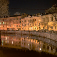 Схема вышивки «Питер»