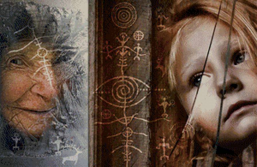 №1028212 - девочка, бабушка - предпросмотр