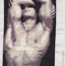 Схема вышивки «мужичок»