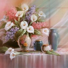 Схема вышивки «натюрморт»