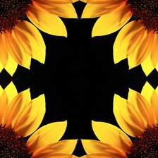 Схема вышивки «подсолнух»
