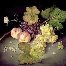 Схема вышивки «виноград хосе эскофет»