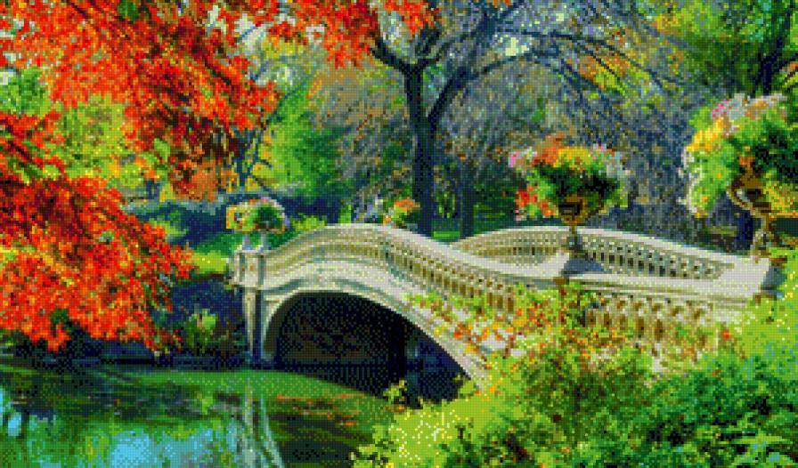 осень в парке - парк, осень - предпросмотр