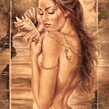 Схема вышивки «женский образ»