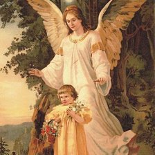 Схема вышивки «Angel Custodio II»