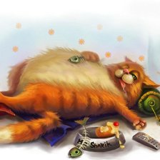 Схема вышивки «Обжора»