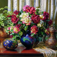 Схема вышивки «натюрморт»