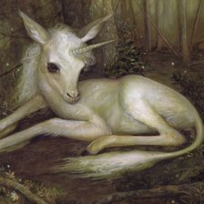 Схема вышивки «Маленький единорог»