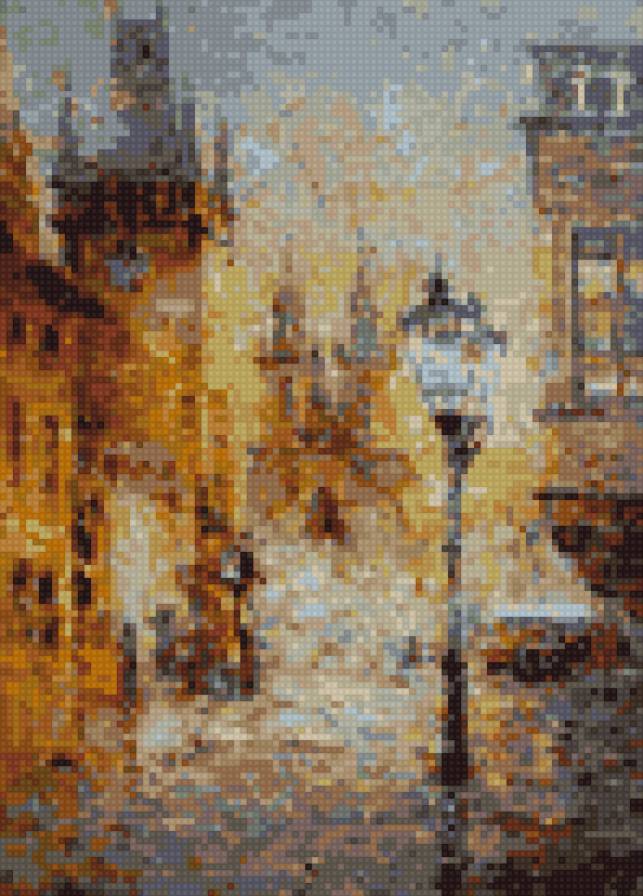 Фонарь - мозаика - предпросмотр