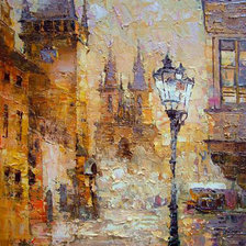 Схема вышивки «Фонарь»