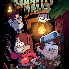 Схема вышивки «гравети фолз»