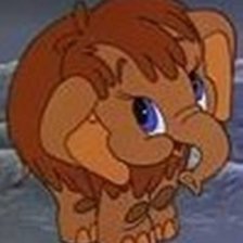 Схема вышивки «Мамонтёнок 2»