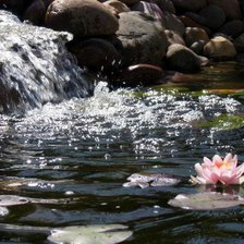 Схема вышивки «водопад»