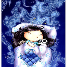 Схема вышивки «Феечка снов»