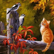 Схема вышивки «знакомство»