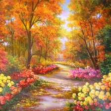 Схема вышивки «картины художницы Анка Булгари»