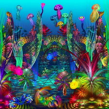 Схема вышивки «глубинное ассорти»