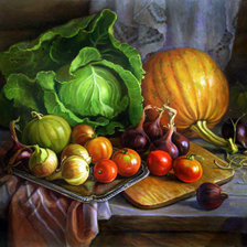 Схема вышивки «натюрморт»