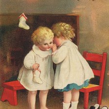 Схема вышивки «Я расскажу тебе секрет»