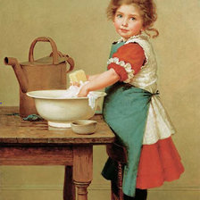 Схема вышивки «открытки СССР дети»