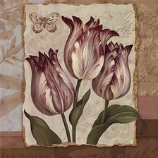 Схема вышивки «цветы»