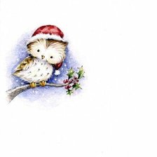 новогодний совенок