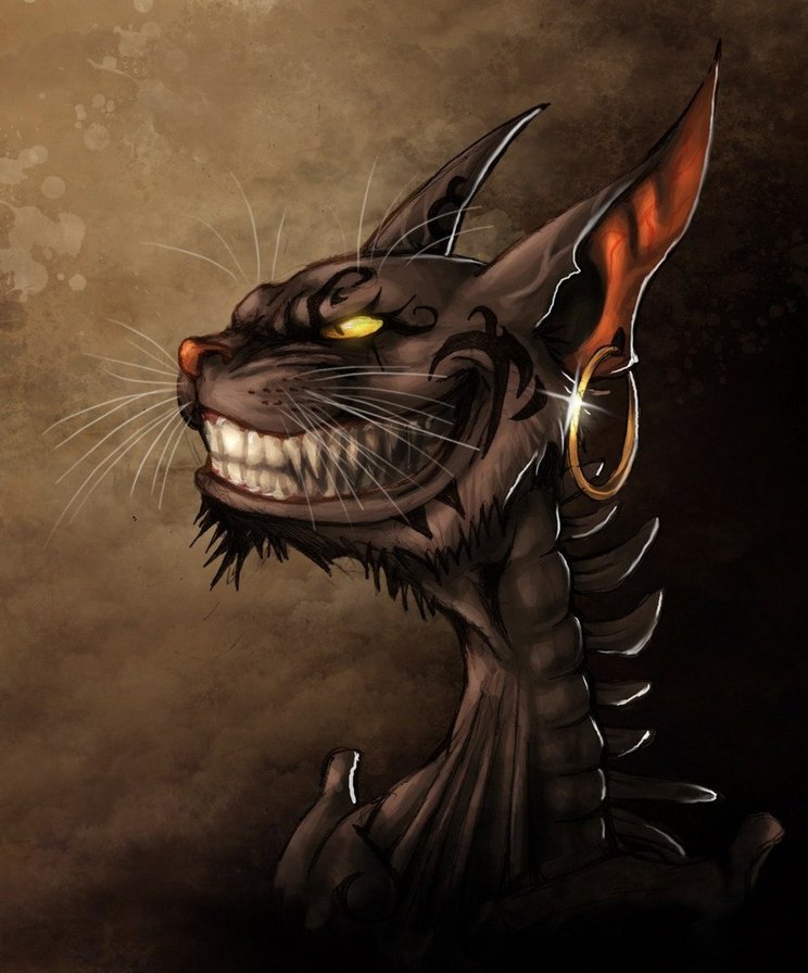 Madness returns - cheshire cat, чеширский кот - оригинал