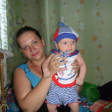 Схема вышивки «морячка»