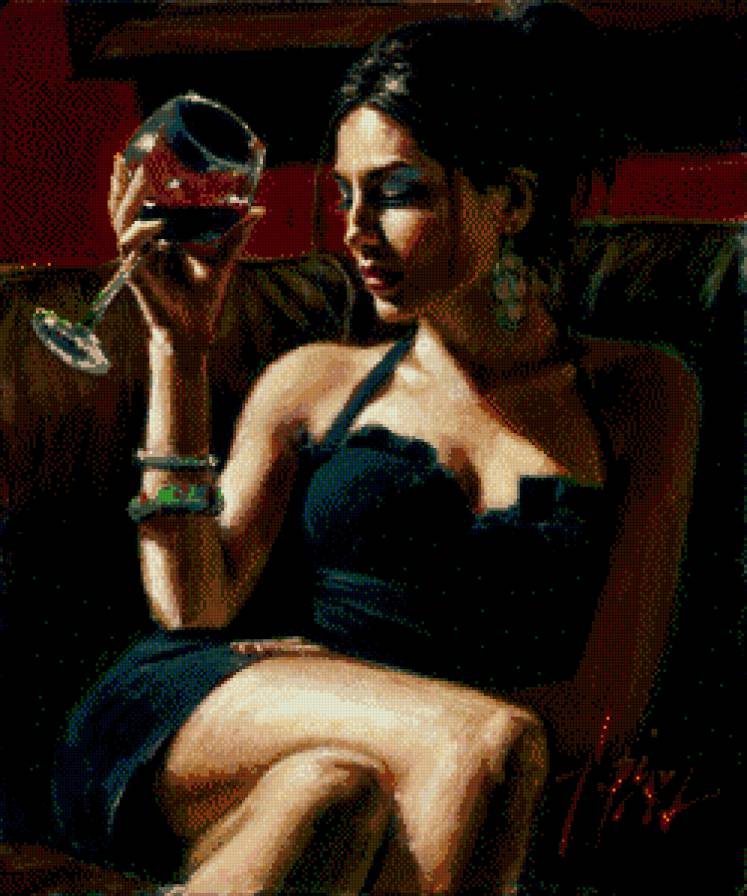 Fabian Perez - девушка, fabian perez - предпросмотр