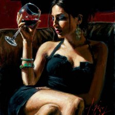 Схема вышивки «Fabian Perez»