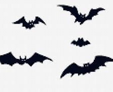 Схема вышивки «мыши»