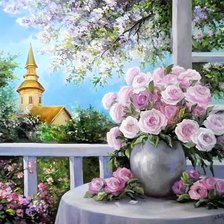 Схема вышивки «картины художницы Анка Булгари»