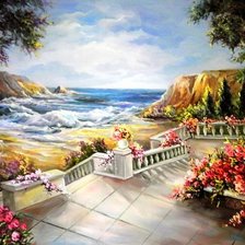 Схема вышивки «картины художницы Анка Булгари»