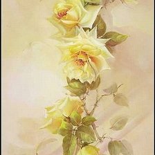 Схема вышивки «розы»