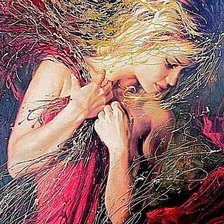 Схема вышивки «Женский образ»